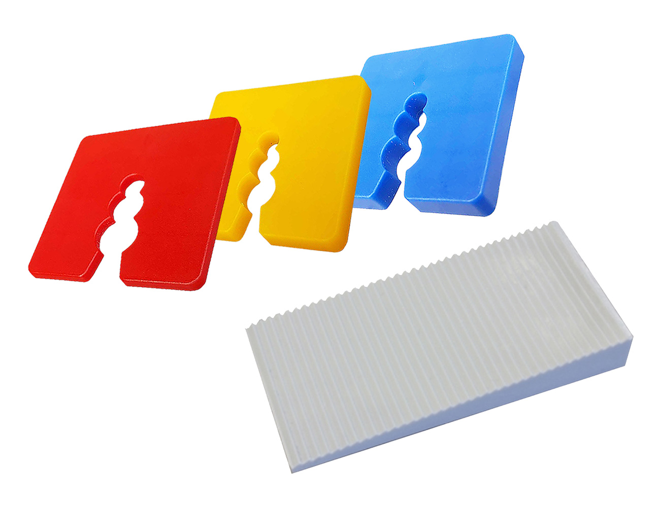 Packing shims and wedges